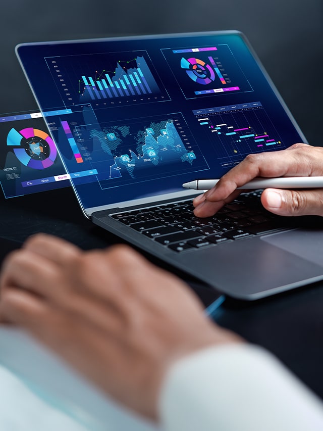 data analyst preparing data; recruitment concept