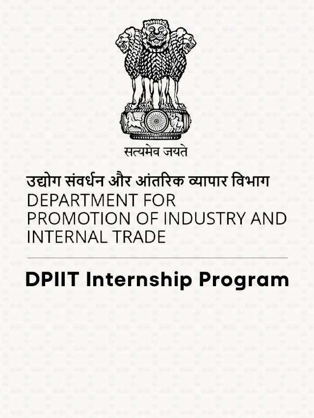 DPIIT Logo, Paid internship opportunity at DPIIT, ministry of commerce, india