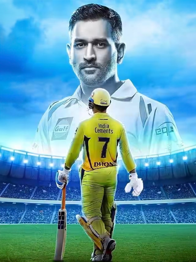 ms dhoni concept image on cricket stadium; concept of Career Tips to Learn from Mahendra Singh Dhoni
